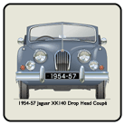 Jaguar XK140 DHC (wire wheels) 1954-57 Coaster 3